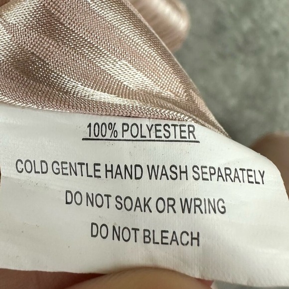 Saints Secrets Champagne Zebra Print Ruffle Wrap Mini Dress Flutter Sleeve - Picture 5 of 8